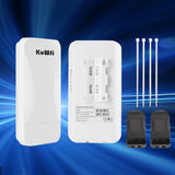 1-2KM 2.4G to Point Long Range 300Mbps Outdoor CPE Antenna wireless ethernet bridge for CCTV Camera