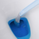 Golf Head No Dead Ends Household Wall Hanging Long Handle Squatting Toilet Cleaning Brush