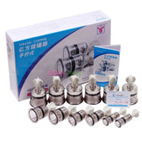 China Medical Twist 12cups Magnet Massage Therapy Anti-cellulite magnetic acupuncture Vacuum Cupping Set