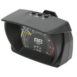HUD Inclinometer 10 Interfaces OBDII HUD Display Dashboard Universal Plug and Play Fault Clear Multifunction for Cars SUVs RVs