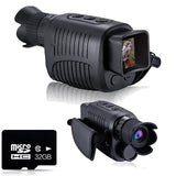 Monocular Night Vision Device 1080P HD Infrared Camera 5X Digital Light Zoom Hunting Telescope Outdoor Search Full Darkness 300m