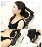 Cervical vertebra massager Multifunctional neck waist cushion Massage pillow Household shoulder massage apparatus 220V