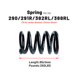 Taiwan EXA 290 291R and for DNM DV-22&DV 22AR Scooter bicycle rear shock absorber special spring 65mm