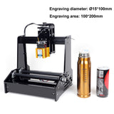 5.5W 15W Cydrical Laser Engraving hine Can Engrave 15-100mm Jar Stainless Steel Automatic DIY Lettering Plotter CNC Router