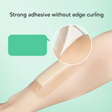 Pressure Sore Patch Silicone Foam Dressing Easy To Tear Secure Fit Strong Permeability 15 X 15cm Highly Absorbent for Elderly