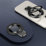 Mount Reusable Adhesive Stand Magnetic Phone Holder with 100 Degrees Rotation Iphone for Hands-free