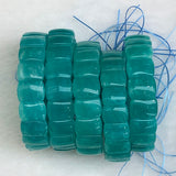 Women's Natural Crystal Amazonite Hand Row Bracelet