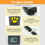 Digital Tachometer Rotational Contact Motor RPM Meter 0.05~19999.9m/min 0.5~19999RPM Speed Measuring Tester AR