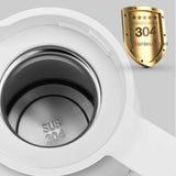 12V/24V Car Smart Mug with Temperature Control Stainless Electric Water Cup Kettle Coffee Milk Heated Vehicle Supplies