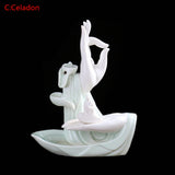 Ceramic Incense Burner Tathagata Buddha'S Hand Backflow Incense Burner Ceramic Purple Sand Incense Burner Buddhist Decoration