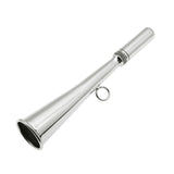 Marine Handheld Stainless Steel Fog Horn Removable Mouthpiece Accessory for Boat Foghorn