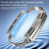 Portable 5000mAh Electric Fan with Adjustable Waist Belt - Ideal for Outdoor Hiking and Tent Use