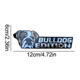 3D Dogs Stylish Emblems And Badges Acrylic Funny Automotive Badge Sticker For Car Dog Lover