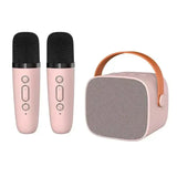 Mini Wireless Mic Bluetooth Small Speaker Outdoor Portable Karaoke Audio All-in-one Microphone Subwoofer