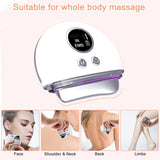 Home Facial Massage Scraping Vibration Red and Blue Hot Compress Into The Instrument Lifting and Tightening Beauty Instrument