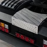 For Scania R620 R470 LED Square Rear Signal Light Set W/ Rear Bumper for Tamiya All 1/14 Man Scania DIY Modified Car Parts