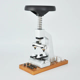 5700 Wood Table Watch Back Open Close Bench Wristwatch With 6 Opener Dies for Watches Watchmakers Tools 65mm