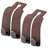 Double Universal Car Seat Back Bag Hook Hangers Multifunctional Hanging Storage Mobile Phone Holder For Purse Clothes