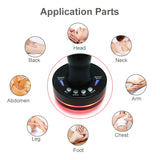 Microcurrent Meridian Scrape Infrared Body Detoxification Massage Comb Regimen Dredging Warm Brush Shape Promote Blood Relaxing