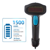 1D Barcode Scanner Handheld Wireless Bar Reader Manual Trigger/Auto Continuous Scanning Support Paper Code