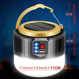 USB rechargeable solar light: Illuminate your outdoor camping and tourism with the LED of bat tent lights
