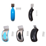 Rear Brake Pads of Scooter Parts Replacement with Screws Easy to Install Lightweight Convenient Effective Braking Accessories