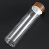 12PCS Storage Tubes Coffee Bean Cellar Wooden Display Stand and Funnel Espresso Accessories