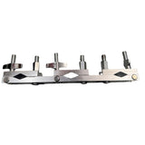 Multi Clamp Quick Release Easy to Install Cymbal Stand Mount Holder for Drum Cowbell Percussion Instruments Accessory