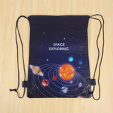 10Pcs Non-Woven Outer Space Planet Gifts Baby Shower Candy Bags Packing Backpack Birthday Party Decorations