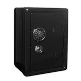 Safe Organizer Iron Desk Decorative Piggy Bank Metal Mini Cabinet Money Storage Box for Boys, Black