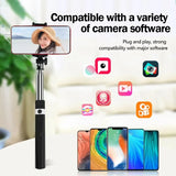 Retractable Mobile Phone 3.5 Interface Universal Selfie Stick for Smart Phones Portable Travel Camera Stand
