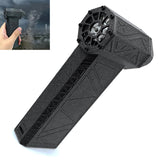 Small Jet Speed Adjustable Duct 110000RPM Portable Turbo Fan 45M/S LED Lights for Keyboard/Car/Motorcycle Cleaning