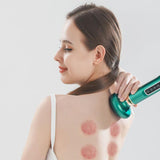 Electric Cupping with 12 Gear Suction and Heating. Guasha Scraping EMS Body Massager. Vacuum Suction Fat Burner Slimming.