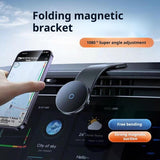 Flexible Phone Holder Stand 15w Fast Wireless Charging Magnetic Car Mount Iphone for Magsafe
