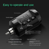 Wireless Power Supply RCA Interface 2000mAh Lithium Battery Quick Charge For Tattoo hine