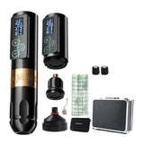Ambition  Kit Portable Wireless Tattoo Machine Pen Strong Coreless Motor 2400 mAh Lithium Battery for Tattoo Artist
