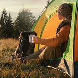 Titanium 375ml Mug with Lid and Filter Tea for Outdoor Hiking Travel Camping Picnic water Cup Cookware Tableware