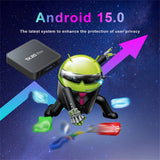 TX20 Pro Android 15 TV Allwinner H313 Quad Core 8K Video Decoding Upgrade 16G 256G 5G 2.4G Dual Wifi BT5.2 Set Top Box