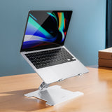 Mobile Phone Holder Data Transmission Hub USB3.0 Ergonomic Laptop Riser Aluminum Vertical Notebook Stand Universal Bracke