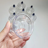 7 Cups Lose Weight Healthcare Round Thickened Plastic Cup Therapy Vacuum Suction Cupping
