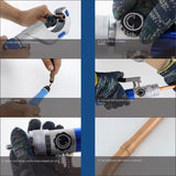 CT-300AL Hydraulic Expander Hydraulic Forging Tool Kit for Copper Tube Expander Copper Tube Expander Tool 3/8" to 1-5/8"