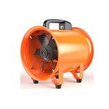220V 1.5KW Portable Axial w Blower High Speed Mobile Ventilation Strong Exhaust Duct Marine Fan