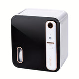 1pc Smart Aromatherapy Toilet Tissue Box, Toilet Paper Holder With Storage, Wall Mounted Tissue Dispenser Container, Toilet Paper Roll Storage Rack, Bathroom Accessories
