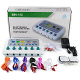 6 Channels Shunhe SH-I Electro Acupuncture Stimulator Electronic Massager English Manual CE 110-240V