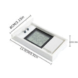 1pc Digital Thermometer Waterproof Thermometer Indoor Outdoor Home Garden Breeding Greenhouse Sauna Greenhouse Planting Thermometer Indoor Outdoor Household Refrigerator Thermometer Home Kitchen Items
