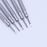 Stainless Steel Watchmaker Screwdriver Set 10PCS plus 20pcs Blades Watch Repair Glasses tools