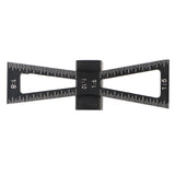 Wood Joint Gauge Marking Template 1:5 & 1:8 Guide Tools Dovetail Marker Woodworking Aluminum Alloy