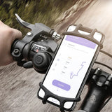 Bike Phone Bicycle Mobile Cellphone Holder Motorcycle Suporte Celular For iPhone 15 14 13 Samsung Xiaomi Gsm Houder Fiets