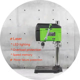 Mini Strong Drill BG-516809 Brushless Motor High Torque Low Noise Lighting Laser Positioning Speed Memory Desktop