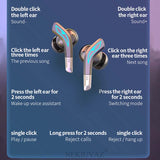 Wireless Bluetooth 5.2 Earphone 9D Stereo Noise Canceling Headset  With Charging Box Touch Control Headphone For Phone Game